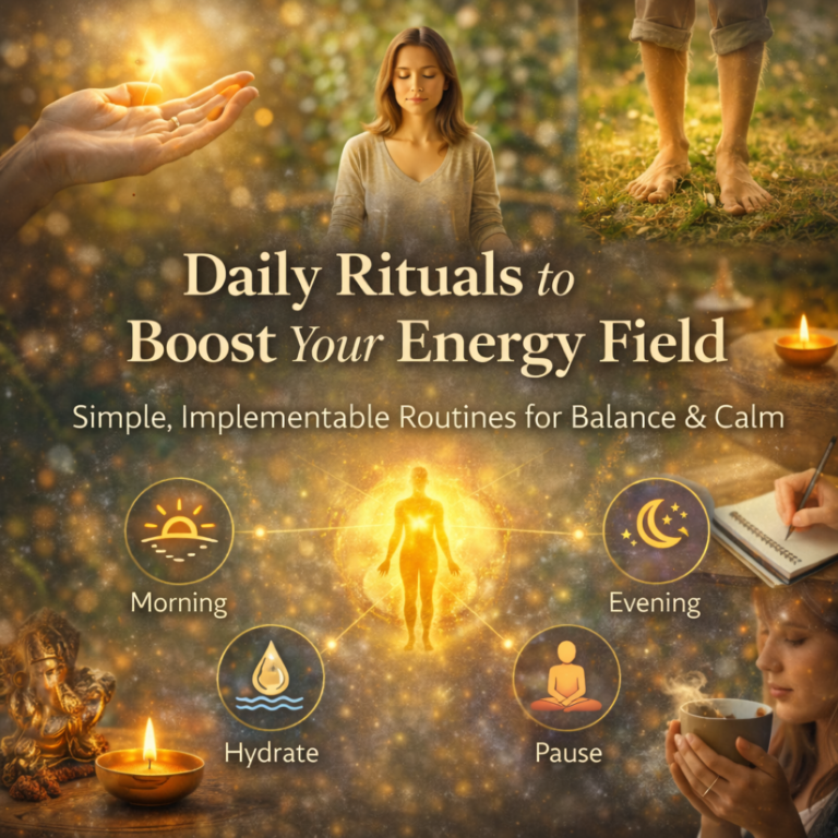 Daily Rituals to Boost Your Energy Field