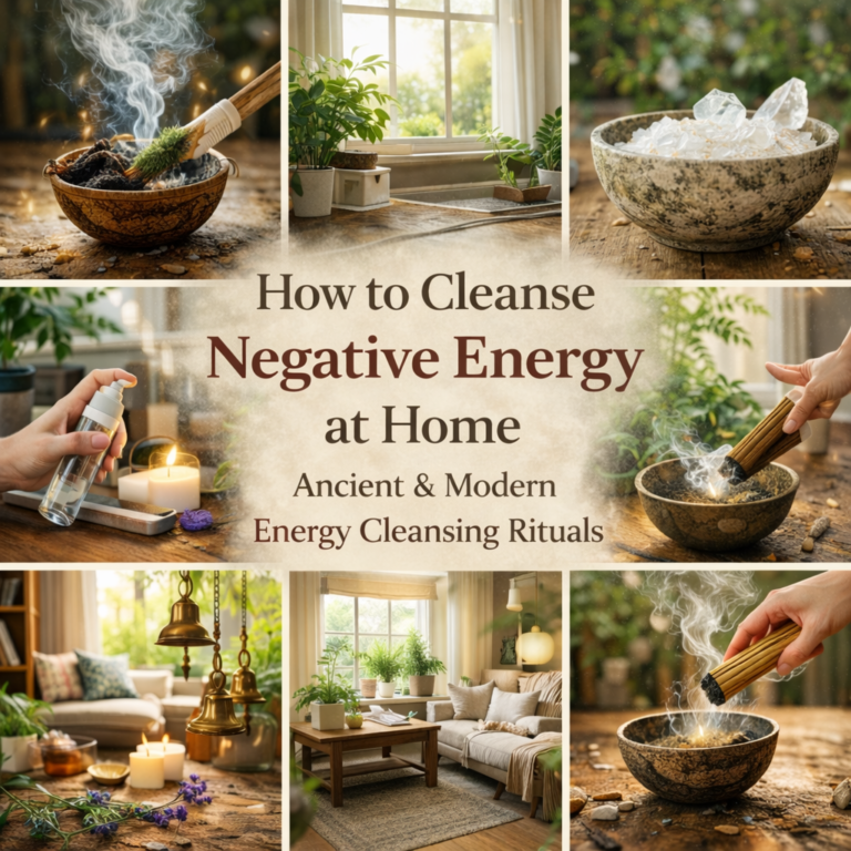 How to Cleanse Negative Energy at Home